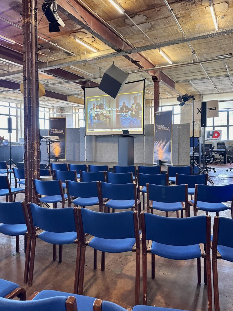 spinlab leipzig, konferenztechnik leipzig, bühne, konferenz in leipzig, Veranstaltungstechnik leipzig mieten