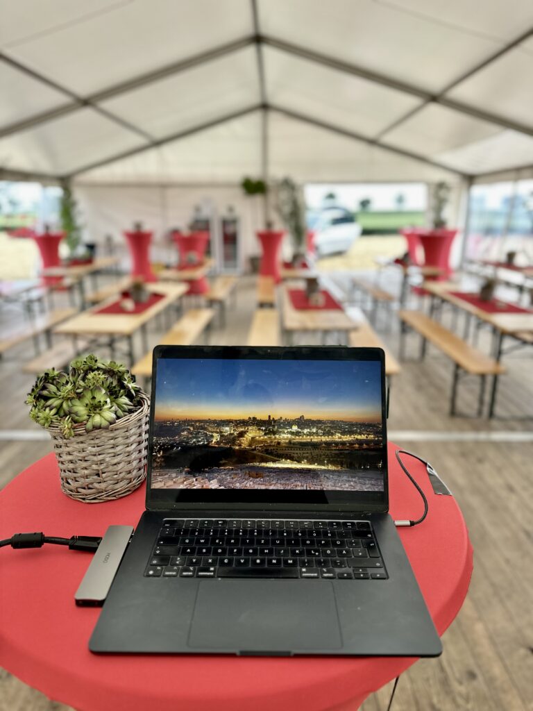 Techniktest der Veranstaltungstechnik Bernburg