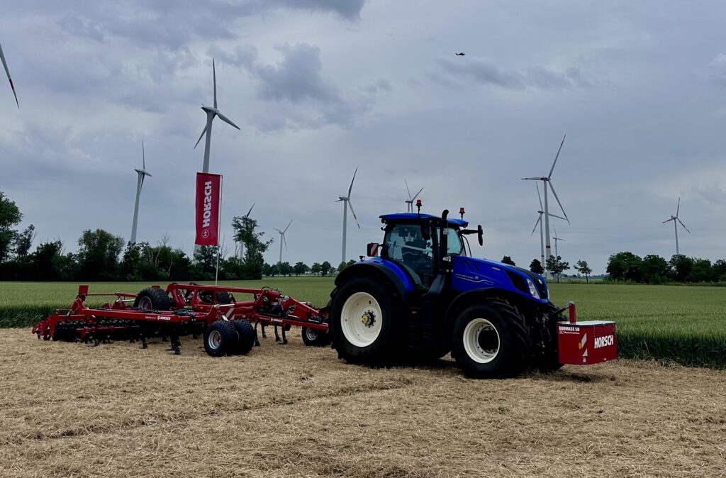 landwirtschaftliche Technik auf den DLG-Feldtagen bei Bernburg