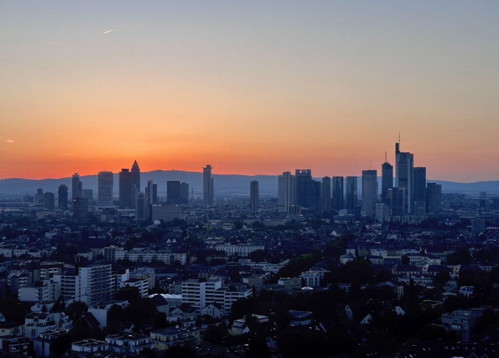 Skyline von Frankfurt am Main 