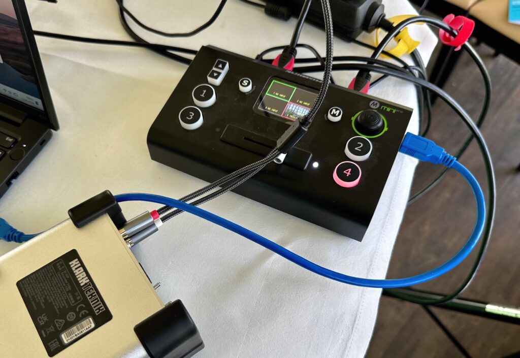 Videomixer für hybride Veranstaltungen, Konferenztechnik Hannover